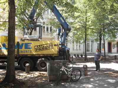 LKW Lieferung 